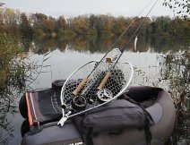 Belly Boat Guideline Drifter Kick Boat - my long-time partner when fishing for salmon, carp and predatory fish, of course, on the open water!